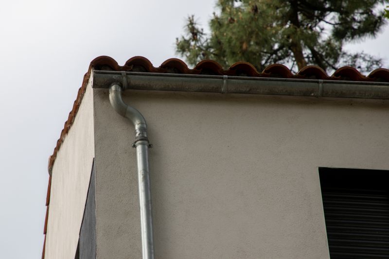 Galvanized Gutter Installation