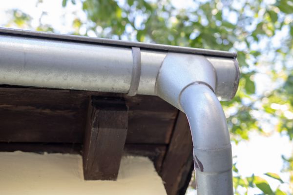 Metal Rain Gutter Installation in Franklin